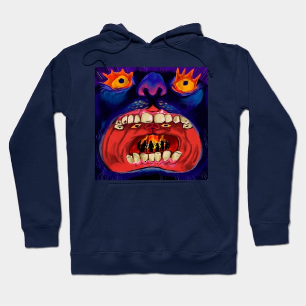 hellmouth Hoodie by bhramarii